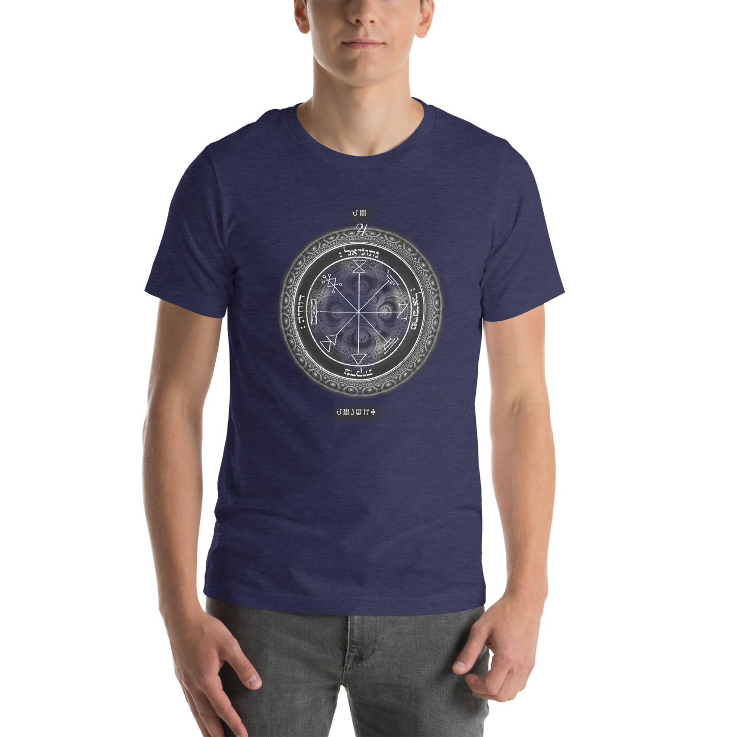 Classic t-shirt with 1st Pentacle of Jupiter prosperity sigil