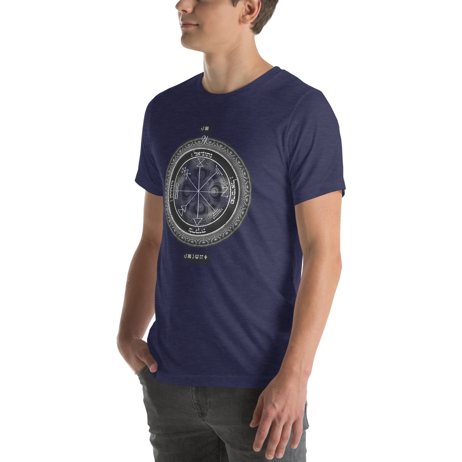 Classic t-shirt with 1st Pentacle of Jupiter prosperity sigil