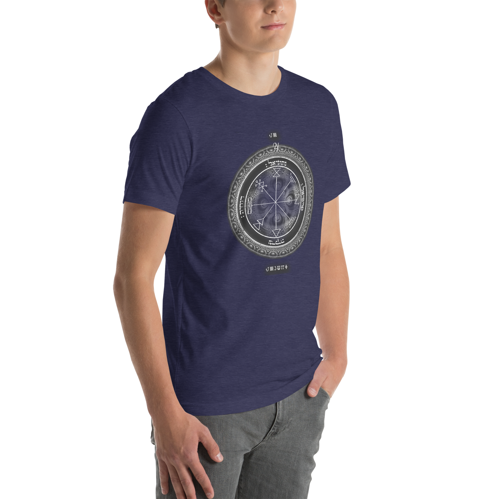 Classic t-shirt with 1st Pentacle of Jupiter prosperity sigil