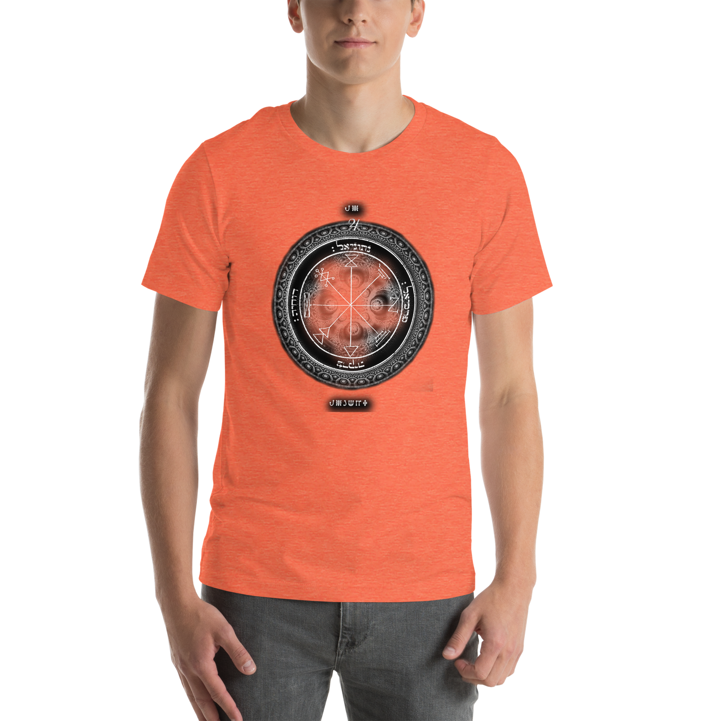 Classic t-shirt with 1st Pentacle of Jupiter prosperity sigil