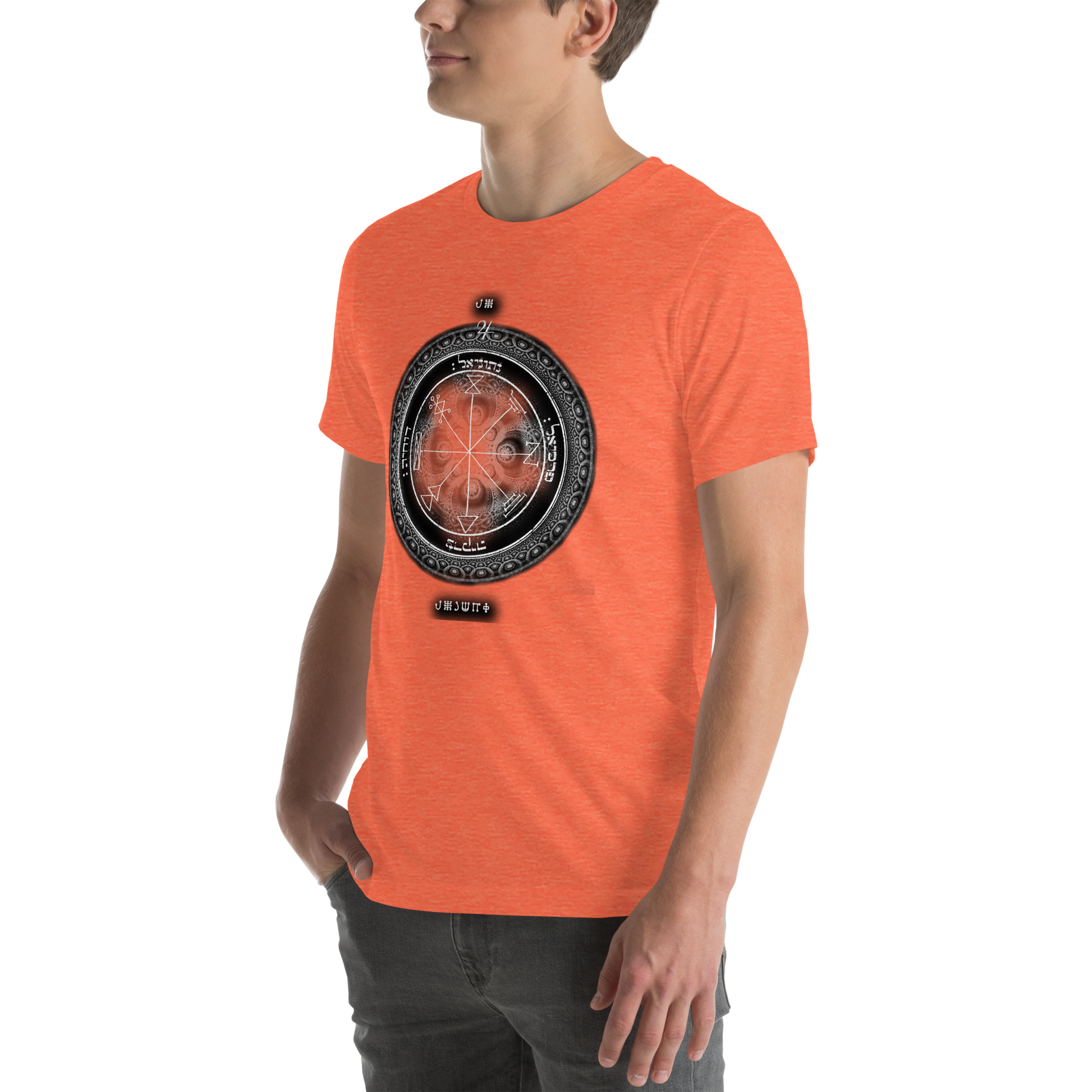 Classic t-shirt with 1st Pentacle of Jupiter prosperity sigil