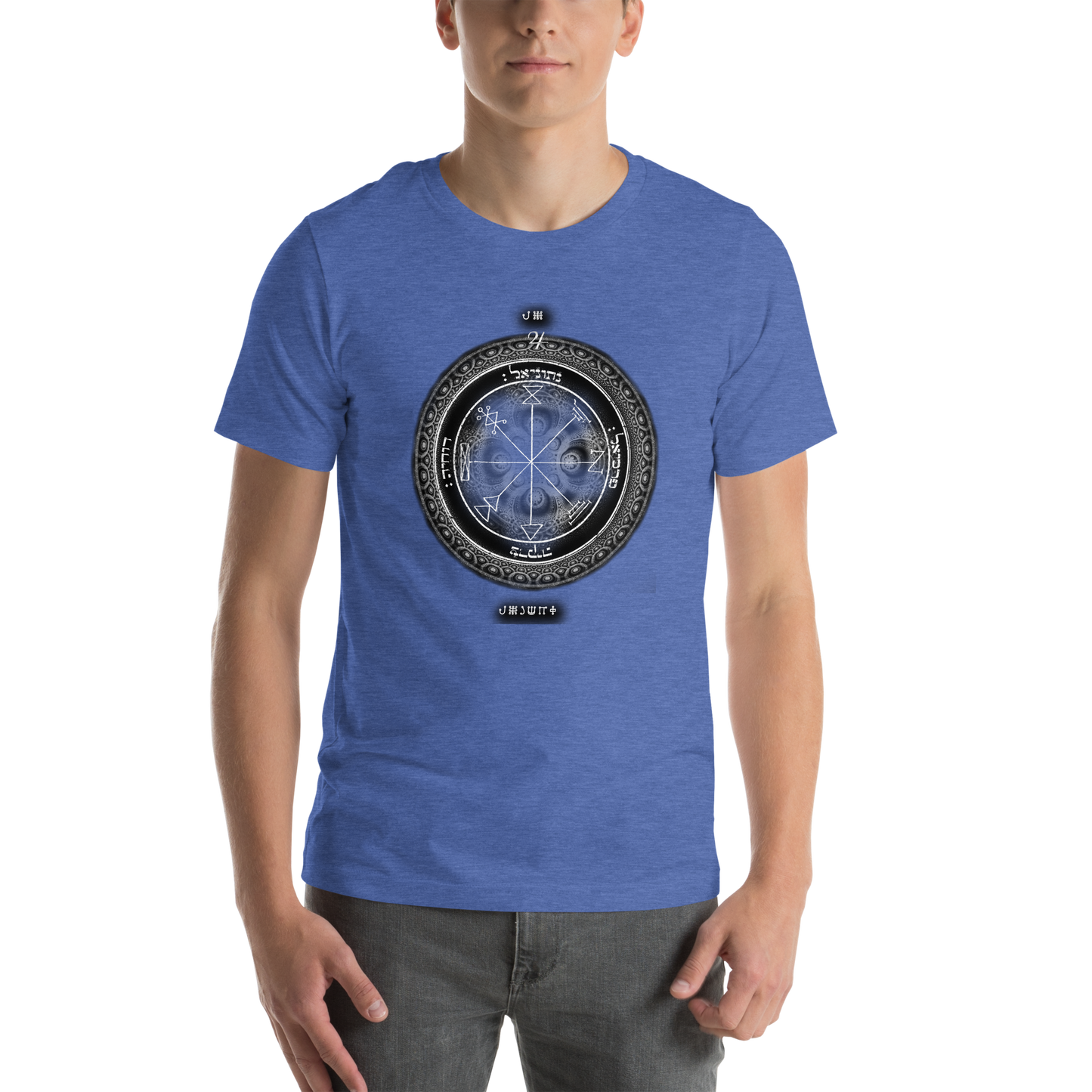 Classic t-shirt with 1st Pentacle of Jupiter prosperity sigil