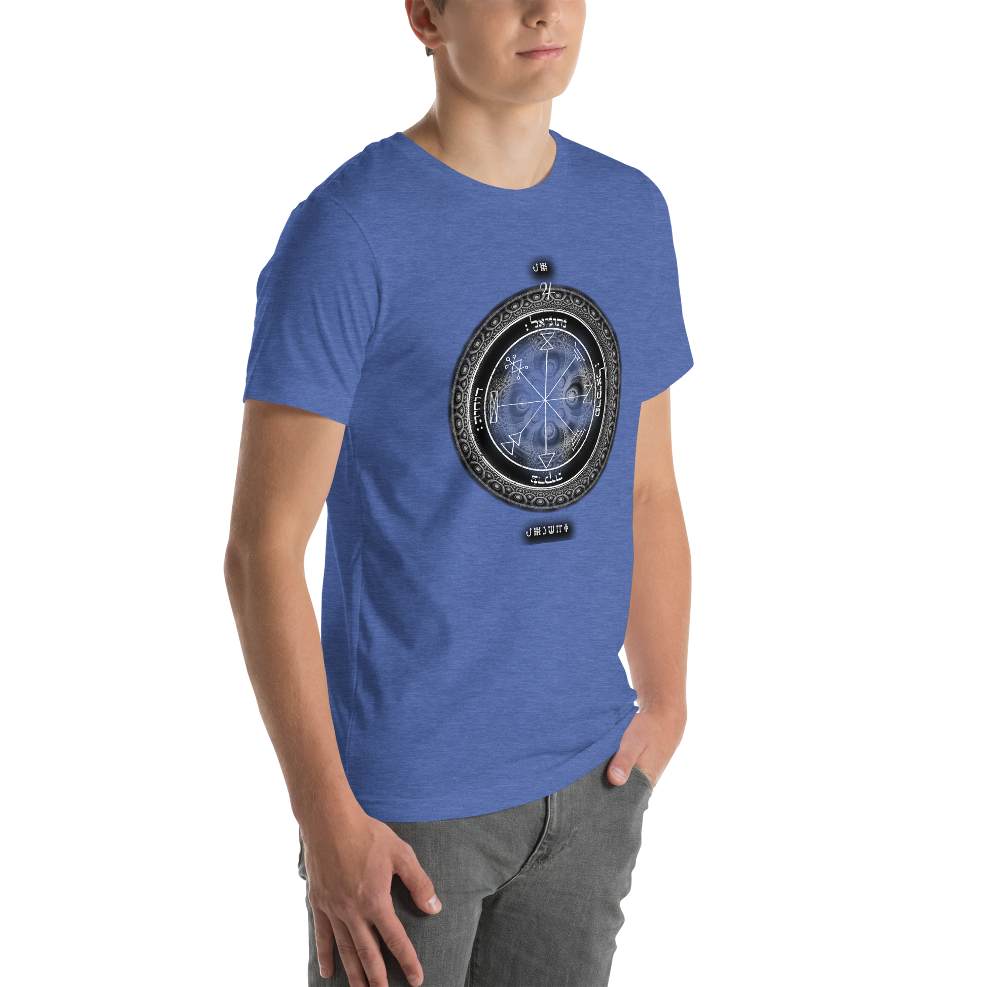 Classic t-shirt with 1st Pentacle of Jupiter prosperity sigil
