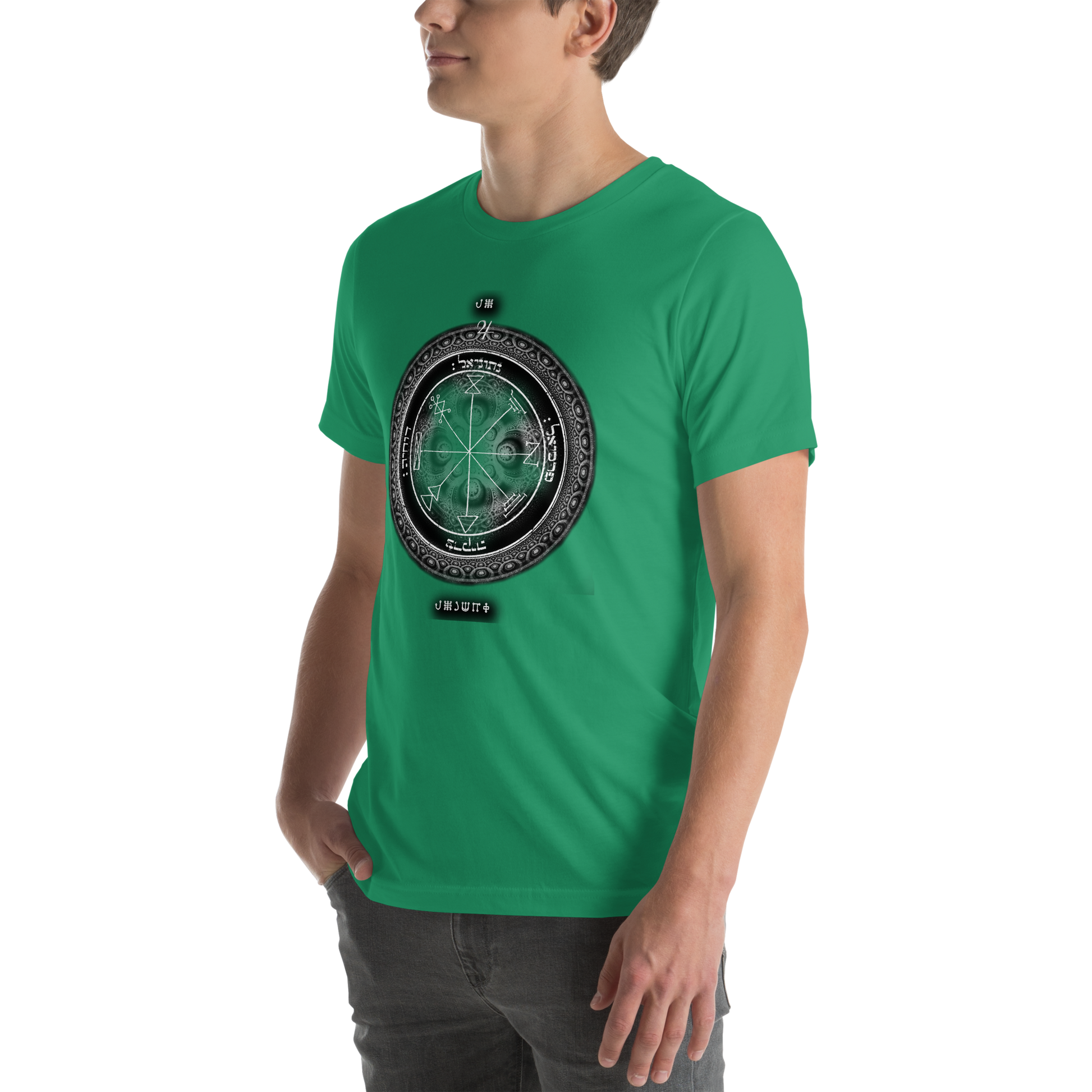 Classic t-shirt with 1st Pentacle of Jupiter prosperity sigil