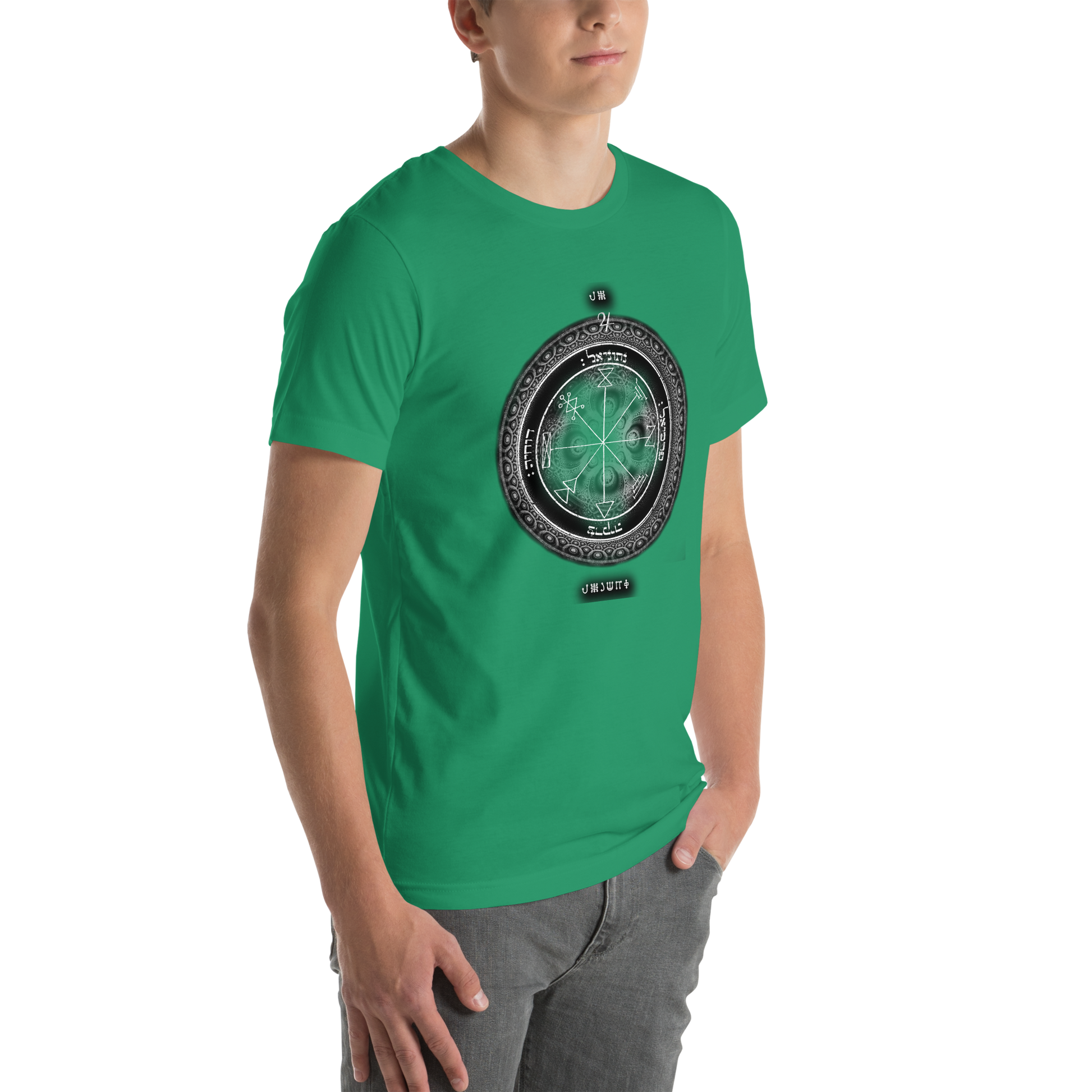 Classic t-shirt with 1st Pentacle of Jupiter prosperity sigil