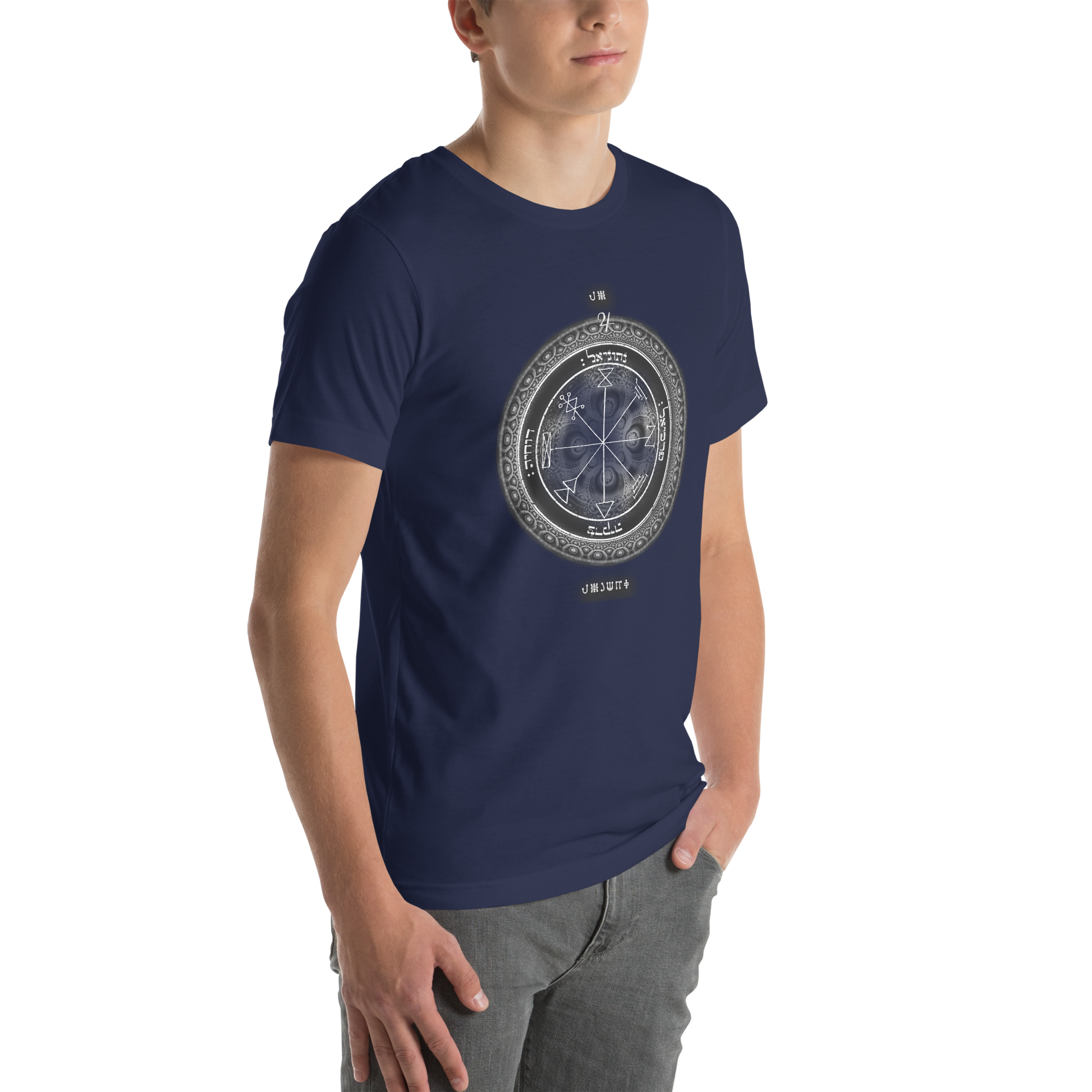 Classic t-shirt with 1st Pentacle of Jupiter prosperity sigil