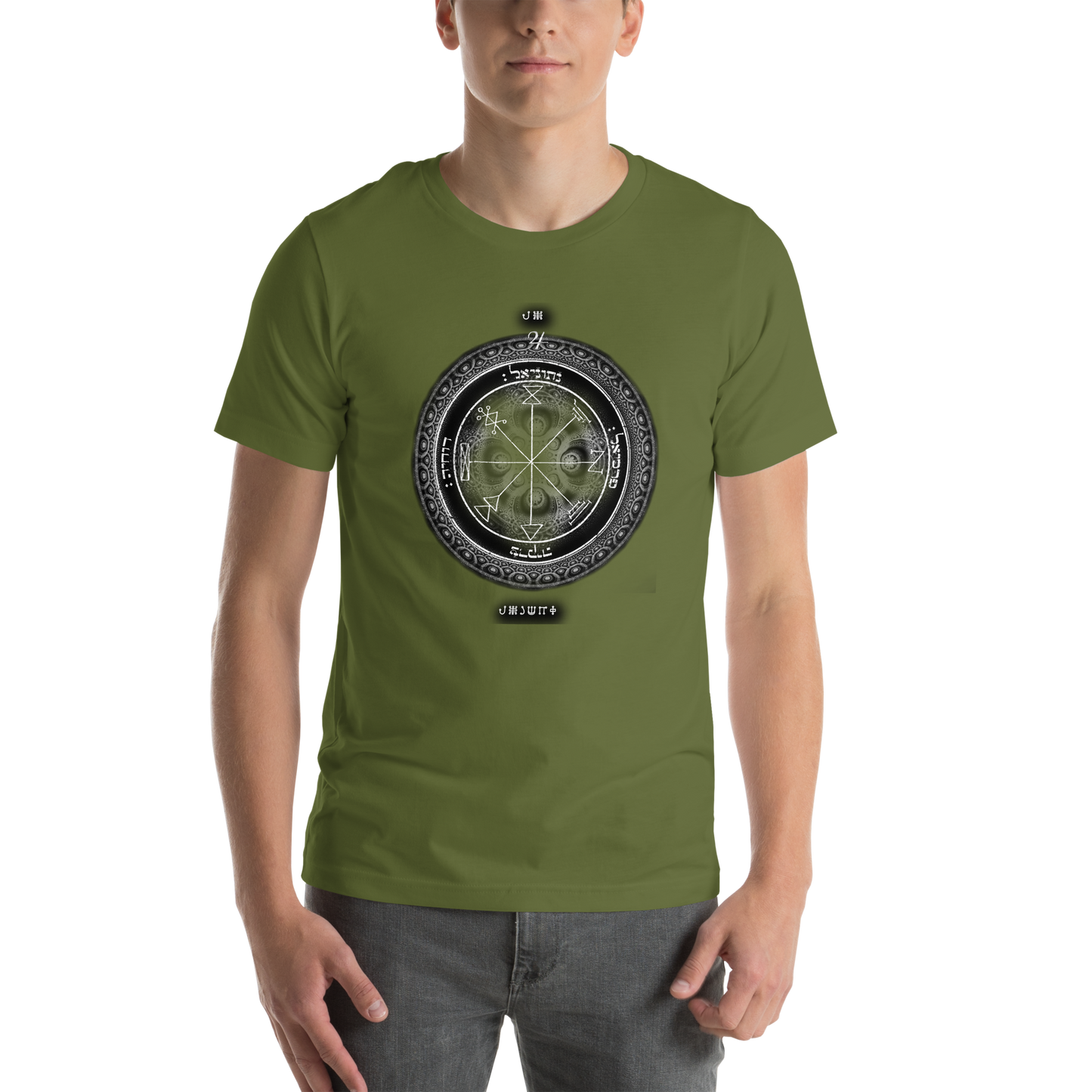 Classic t-shirt with 1st Pentacle of Jupiter prosperity sigil