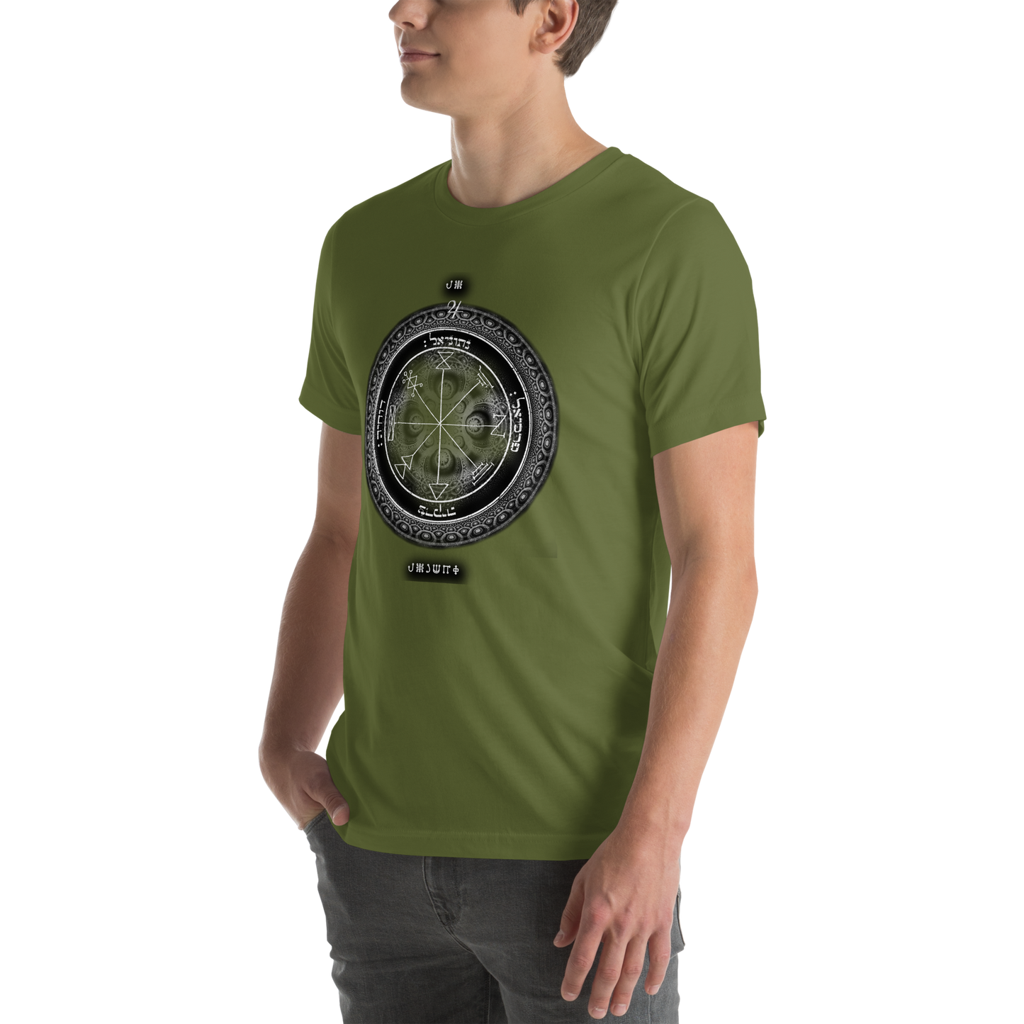 Classic t-shirt with 1st Pentacle of Jupiter prosperity sigil