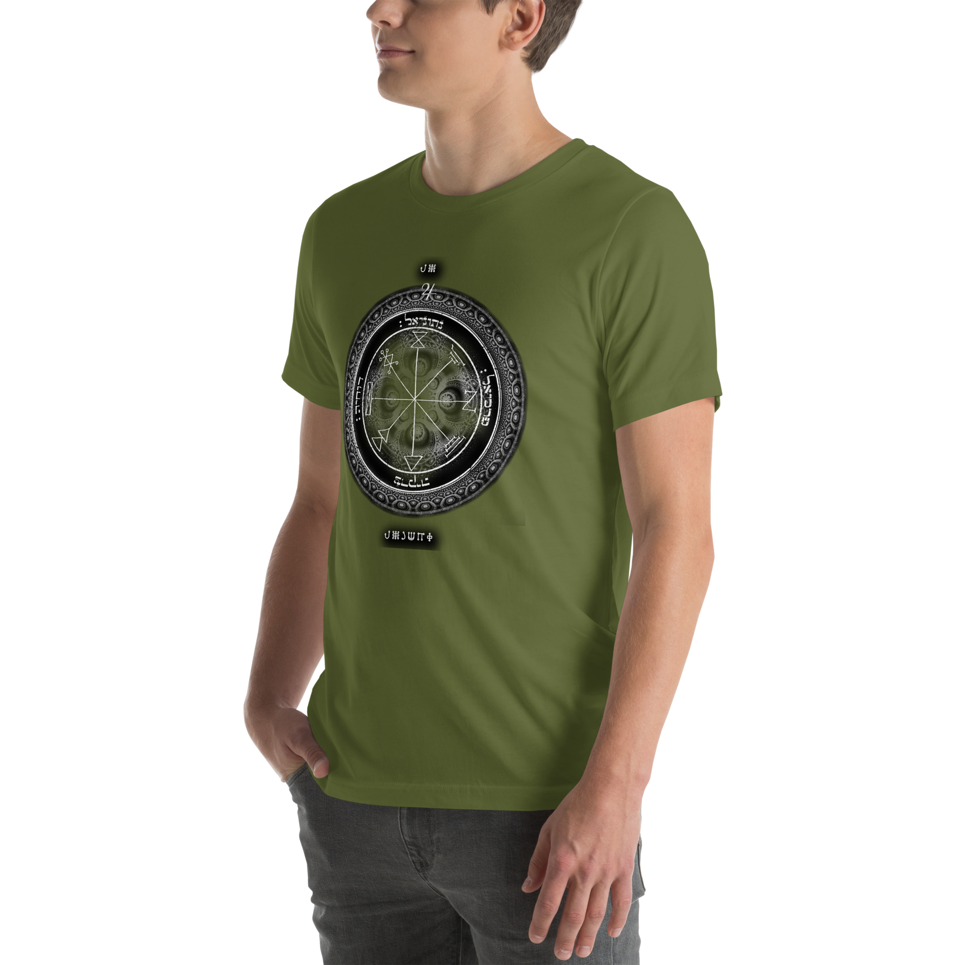 Classic t-shirt with 1st Pentacle of Jupiter prosperity sigil