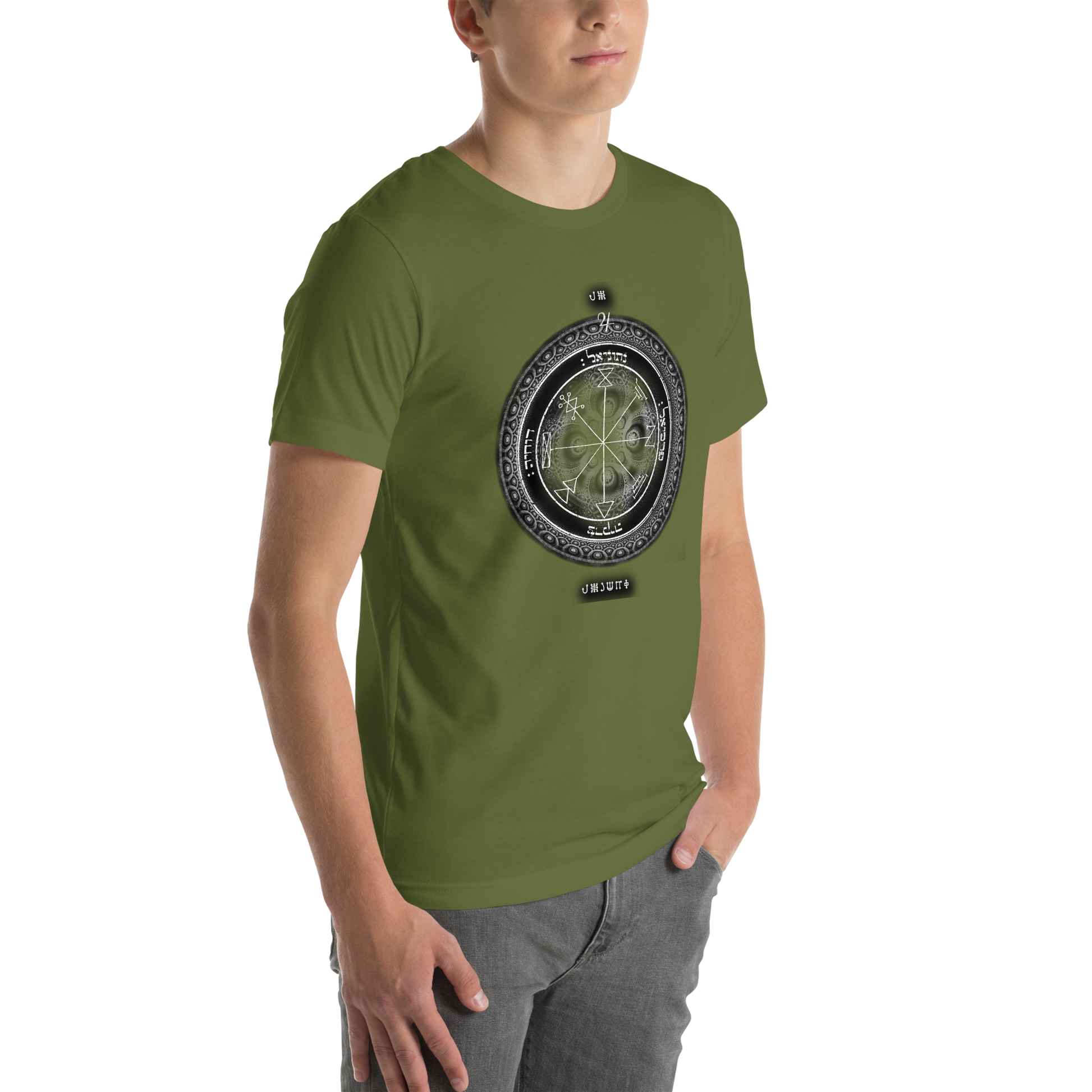 Classic t-shirt with 1st Pentacle of Jupiter prosperity sigil